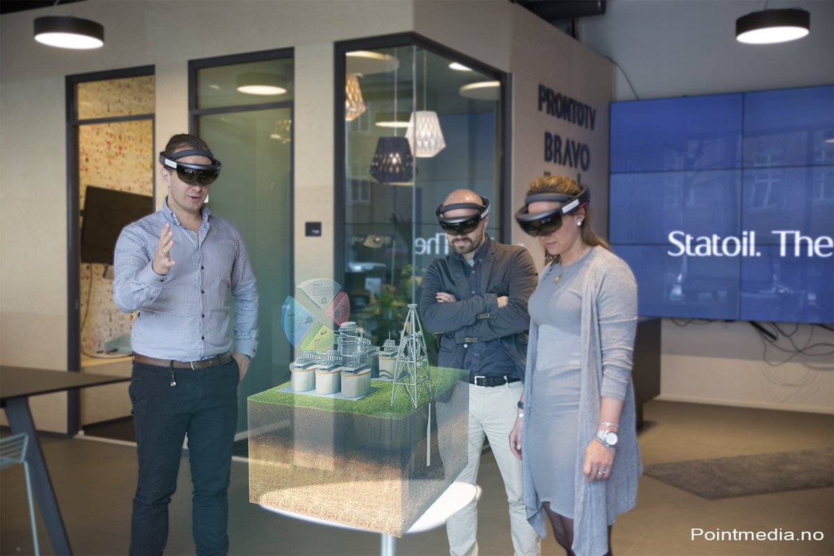 Build2Grow's tweet image. Pointmedia bygger holografiske flerbrukerløsninger for industri. Møt de på "VR i industrien" 16. mai. events.provisoevent.no/Files/Download… @Abelia_NHO