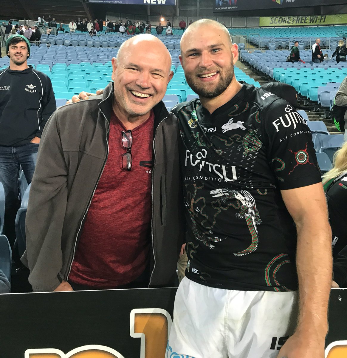 Like father, like son! 

<a href="/RobbieRochow/">Robbie Rochow</a> 

#GoRabbitohs