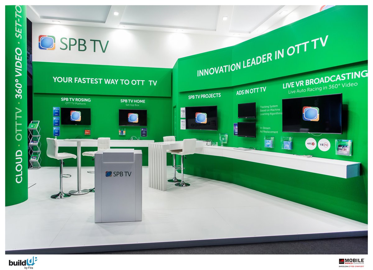 EspaciosSing's tweet photo. Spb Tv repite en Mwc 2017
Diseño, producción y construcción: Espacios Singulares 
Cliente: Build Up by Fira Bcn.
https://t.co/OURTQEpPi4 https://t.co/sZeTPW3fAv