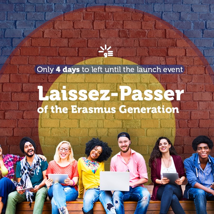 garagErasmus's tweet photo. 4 days to go! #LaissezPasser #BigEvent #Erasmus #project #BigDay #ErasmusGeneration #gECommunity 
https://t.co/aYmGOc9AbS https://t.co/fsY3jpkcgB