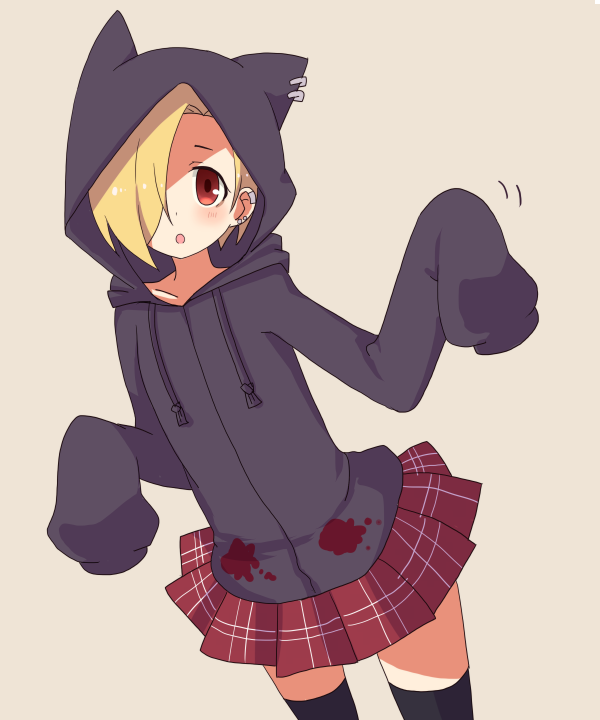 白坂小梅 「ネコ耳パーカー小梅ちゃん 」|セツナ＠準備中のイラスト