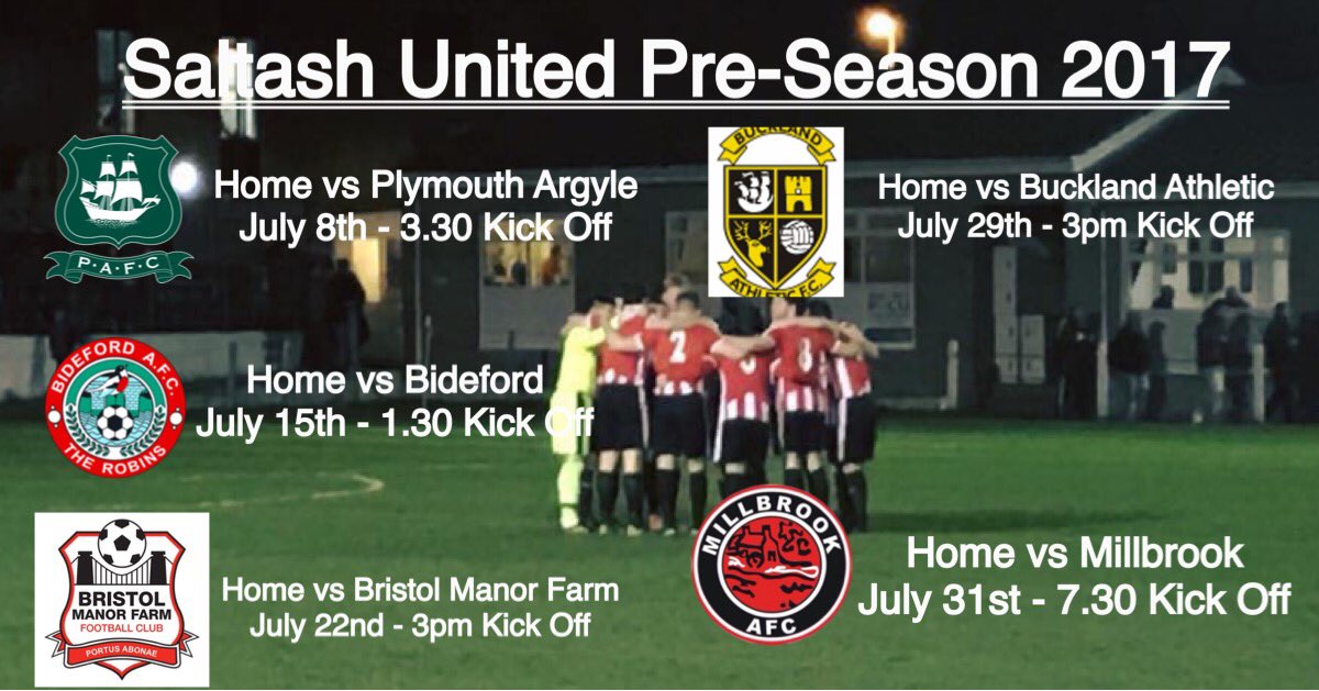 @Only1Argyle <a href="/BidefordAFC/">Bideford AFC</a> <a href="/ManorFarmFC/">Bristol Manor Farm</a> <a href="/OfficalBAFC/">Buckland Athletic FC</a> <a href="/MillbrookAFC/">Millbrook AFC</a>