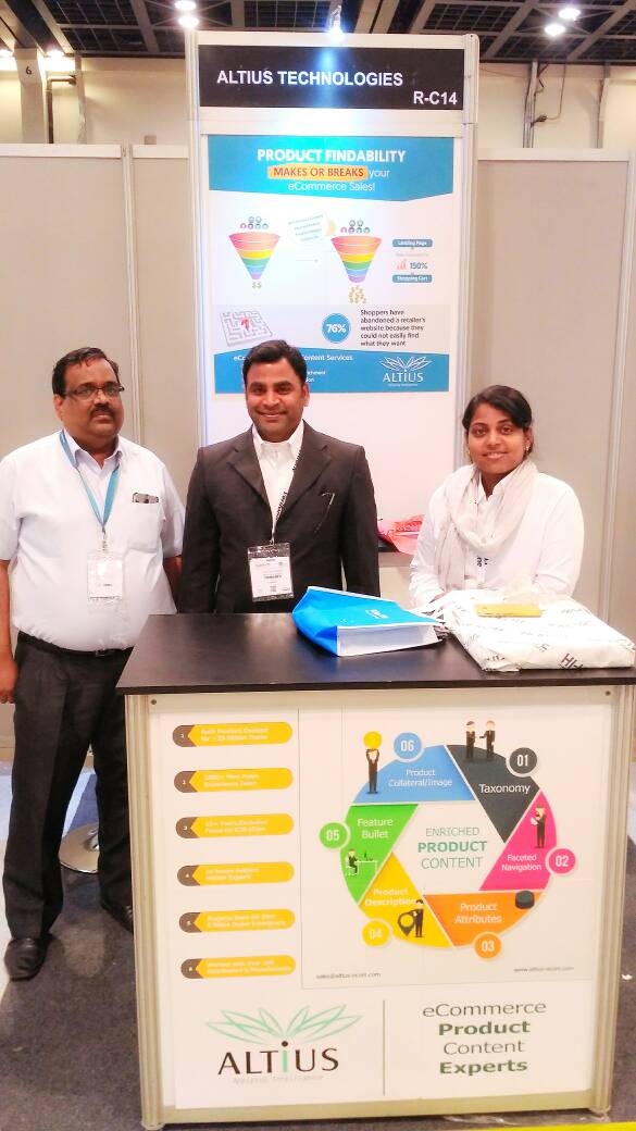 altius_solution's tweet photo. Successful Participation of Altius in Seamless eCommerce 2017 - Dubai Convention Center with our CEO Mr.Vellayan, Business Head &amp; Manager https://t.co/r1ZPEhJq7s