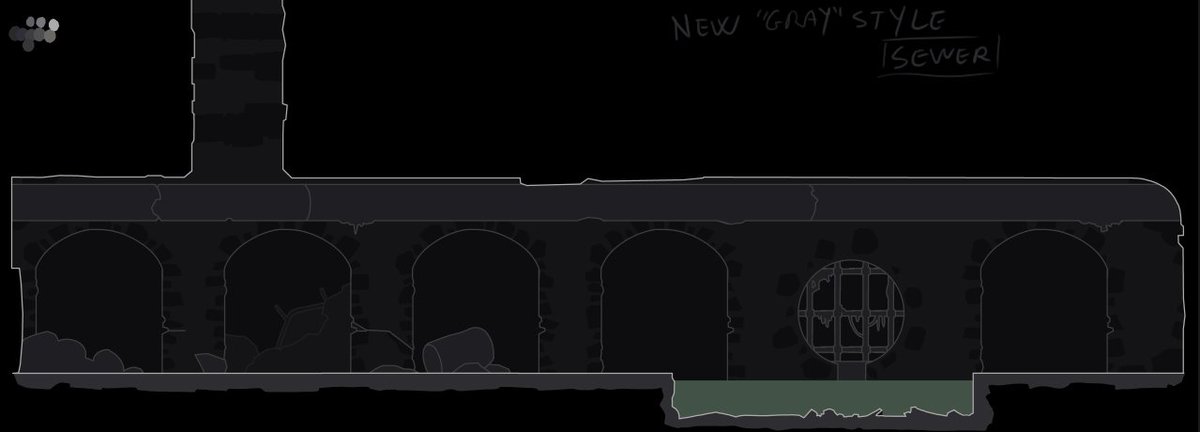 Ennacrima's tweet image. Sketches of @ImGettingTaller 
Gray &amp;amp; colored version. Can't wait to get into details with the colored ones! #gamedesign #indiedev #indiegame