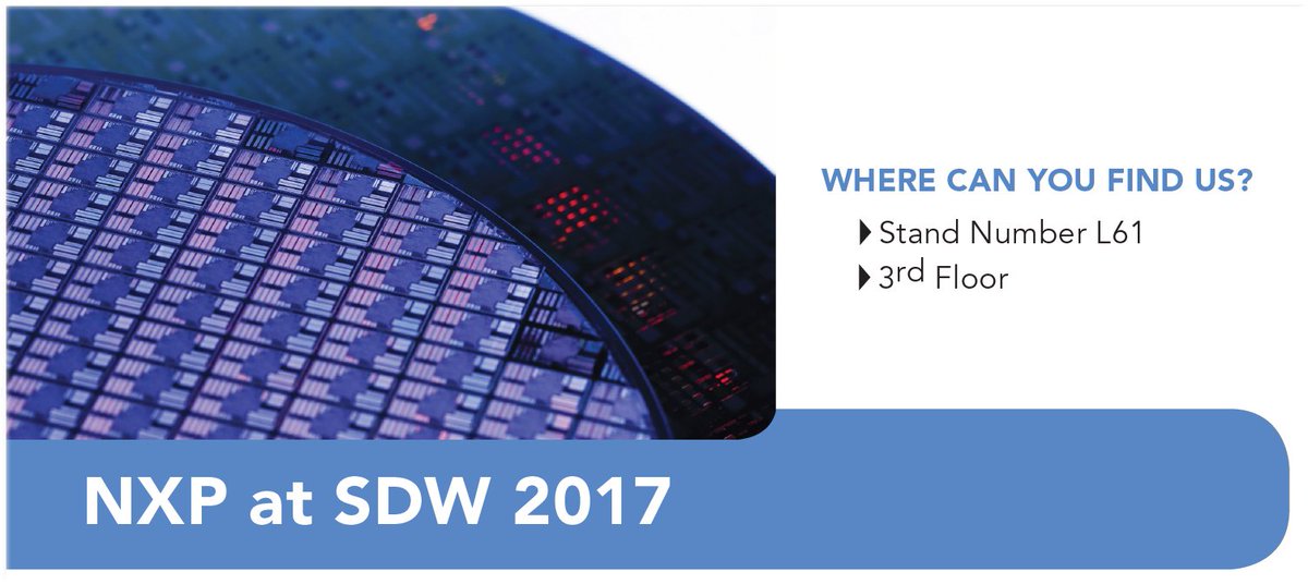 nxp_id_business's tweet photo. A little more than 1 month left! Make sure to visit us at #SDW2017 in London @SDWEvents https://t.co/XGkOcEWBue #eGov #SmartMX https://t.co/dkh1NWB9m1