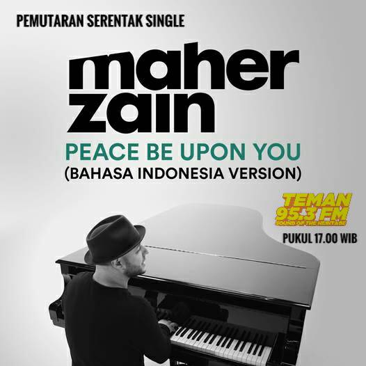 Yuk disimak single terbarunya <a href="/MaherZain/">Maher Zain</a> 😊 #np #peacebeuponyou