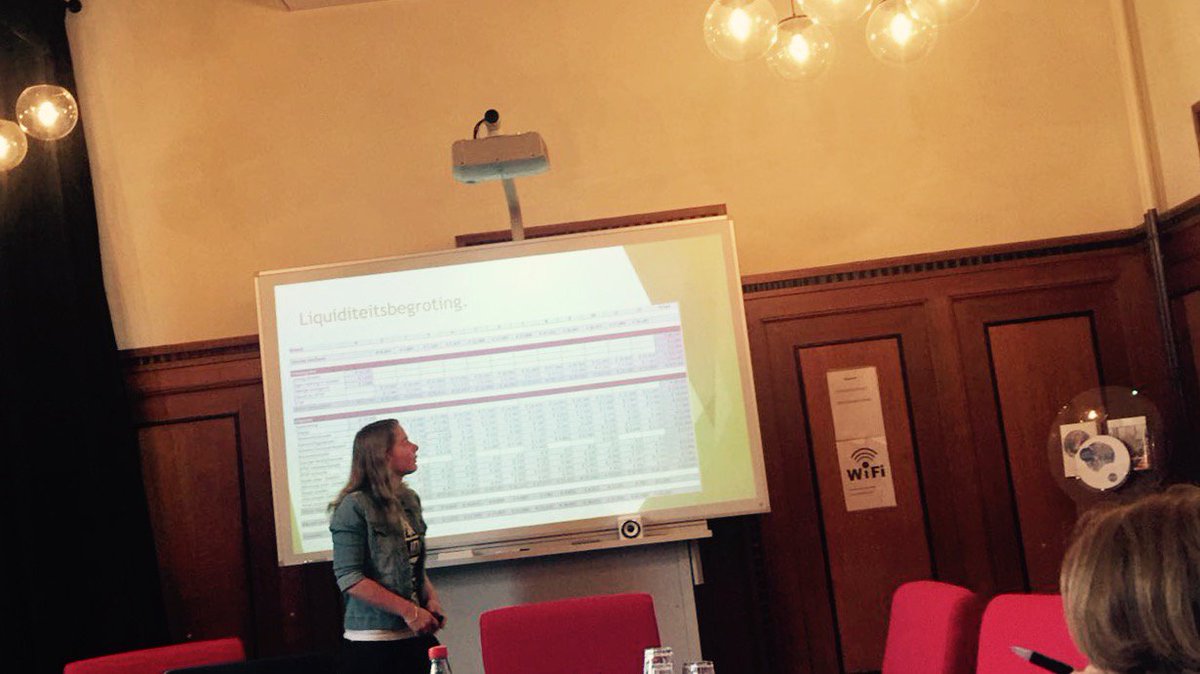 Gaaf: Detailhandelstudenten <a href="/Alfacollege/">Alfa-college</a> Hardenberg mogen hun ondernemingsplan presenteren bij Qredits #EigenBaas #onderwijsprogramma