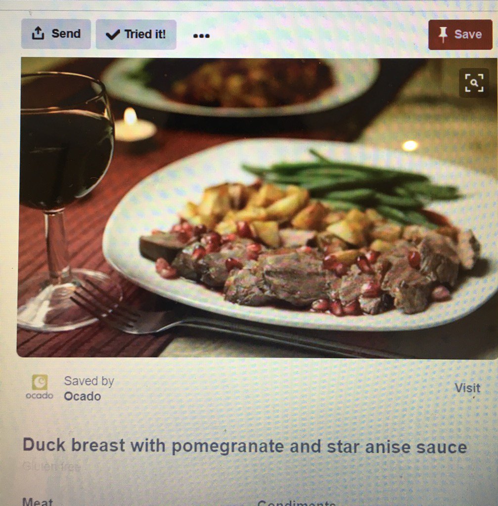 bridle_view's tweet photo. @Ocado it was this recipe and it was in the recipe section at 5.30pm last night but not any more 😂 https://t.co/02l3zvQaFL