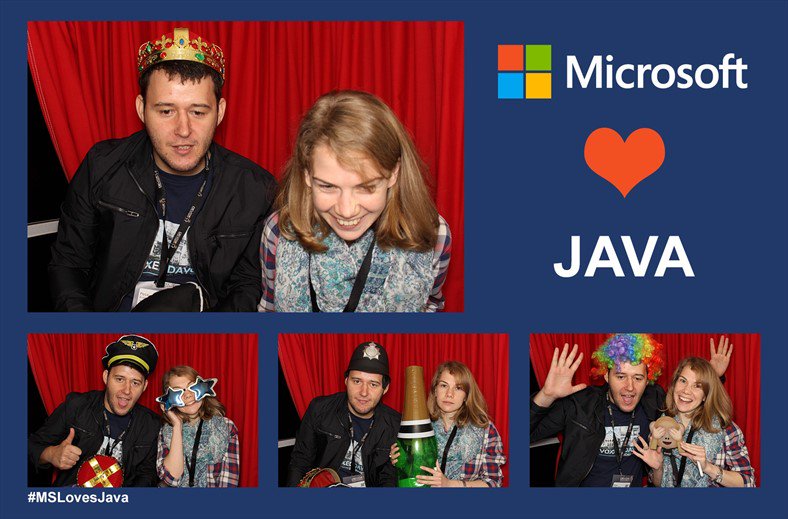 DevoxxUK's tweet photo. #MSLovesJava https://t.co/8SDHiAd7cl