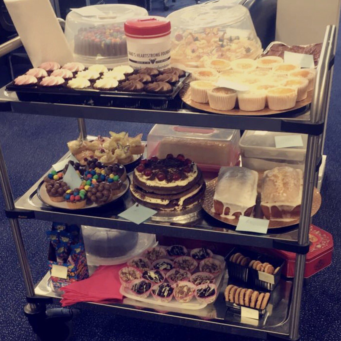 RebeccaLace2's tweet photo. I can literally hear the lbs piling back on... 😅 ❤️💪🏼 #cakesale #charity #cake #foodporn #instacake https://t.co/MY1r8yrvzf