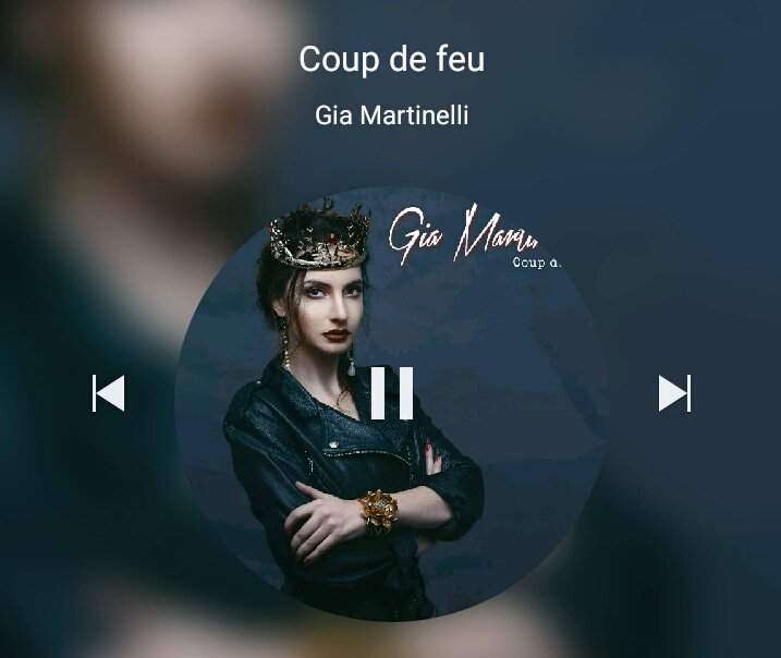 AbsolumentFANS's tweet photo. Si vous aimez la MUSIQUE vous tomberez sous le charme du premier single de @GiaMartinelli. 🌹👑
«Coup de feu» - Disponible sur iTunes etc... 🎉 https://t.co/4TuedayWli