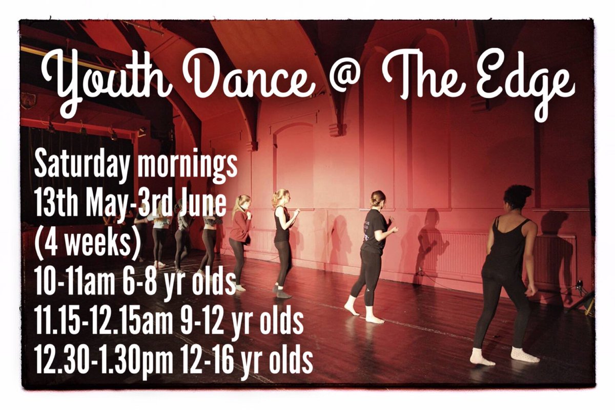 Our youth dance programme starts again tomorrow. Find out more here: edgetheatre.co.uk/classes-for-ch…

#chorlton #kidsdance
