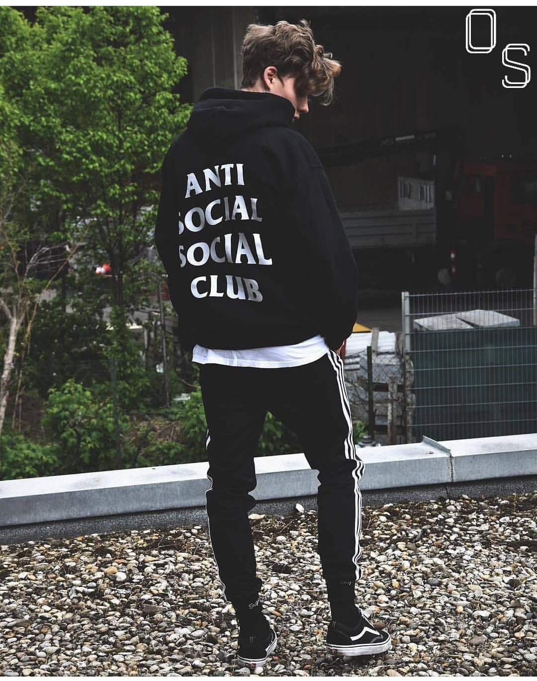 Adidas track pants with vans hotsell