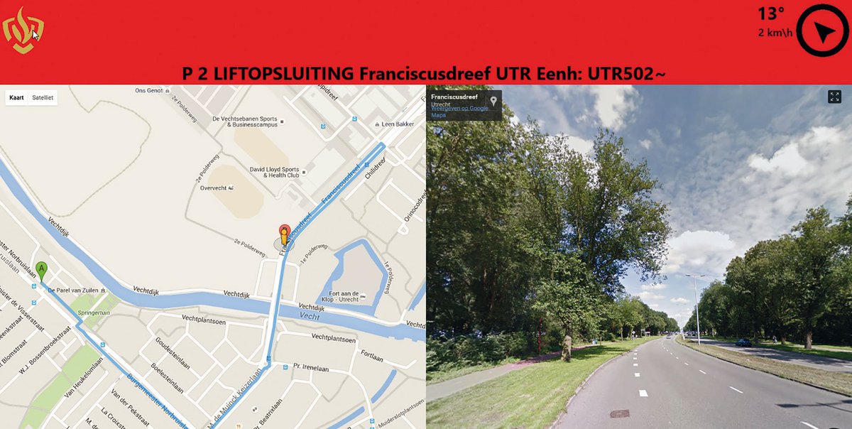 Brandweer_NL's tweet photo. Uitgelicht: een interactief scherm in de kazerne dat bij een incident informatie geeft. Een idee van @vrutrecht. 
https://t.co/bLK9sAuhd8 https://t.co/tyyAzRRSB7