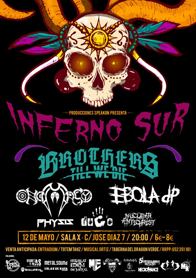 Esta noche en <a href="/SalaXSVQ/">Sala X</a> los espero para ver a <a href="/EboladP/">Ebola dp</a> <a href="/onomasyofficial/">Onomasy</a> <a href="/BTWD_band/">Brothers Till We Die</a> no se lo pierdan... hoy arranca el Inferno
dejo el cartel