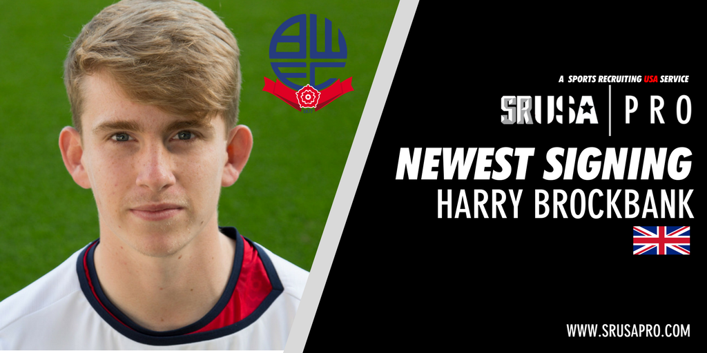 NEW SIGNING | We'd like to welcome on Bolton Wanderers Scholar and U18's captain, Harry Brockbank, on board. #USA