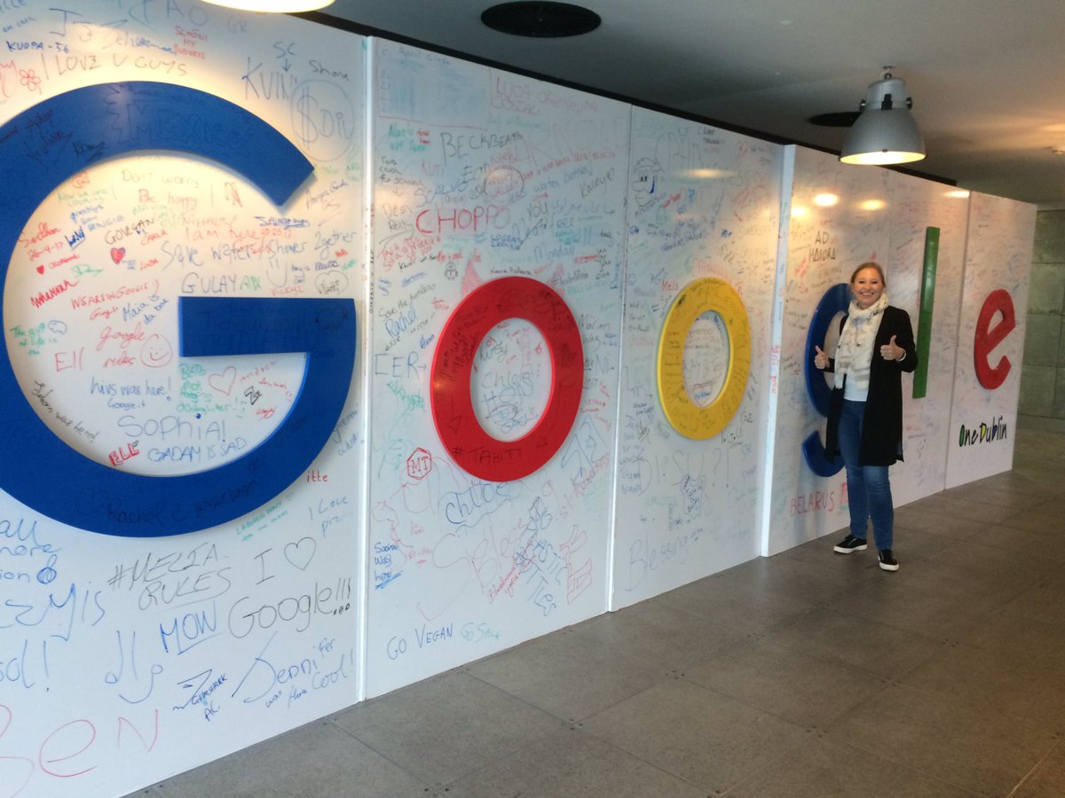 De toerist uithangen bij <a href="/google/">Google</a> in Dublin met @naninekoning <a href="/TribalIM/">TribalIM</a>
