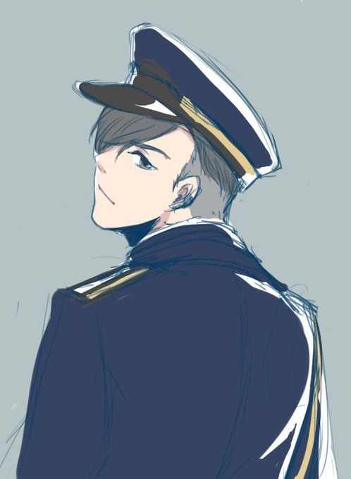 軍帽のtwitterイラスト検索結果 古い順