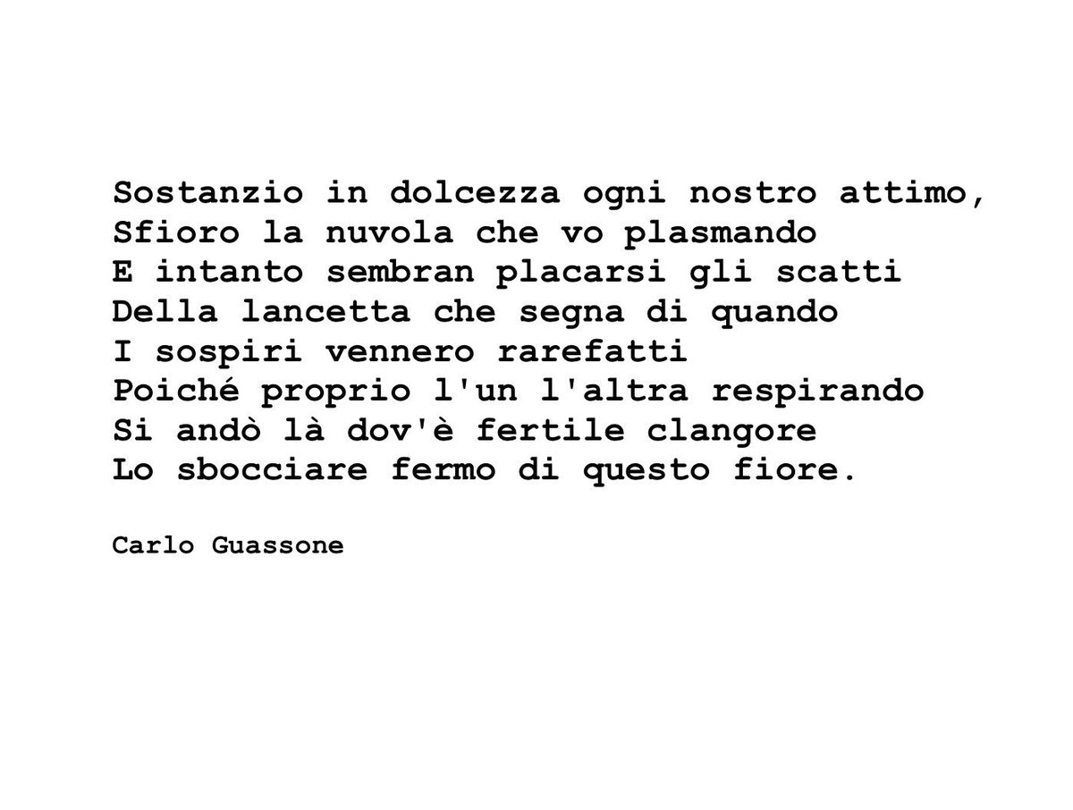 Carloguassone's tweet photo. #Buongiorno #poesia 🌼 https://t.co/0JrhfcDzju