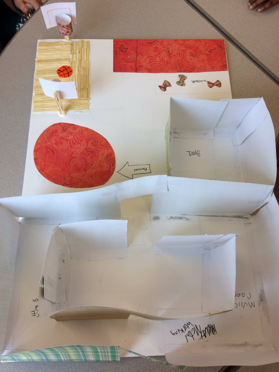 MPS_Bennet's tweet photo. Student advisory council...3D model of school @mpspride https://t.co/VgHsxg2lha