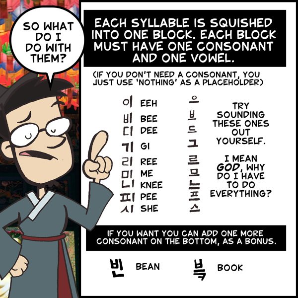 Learn korean in a