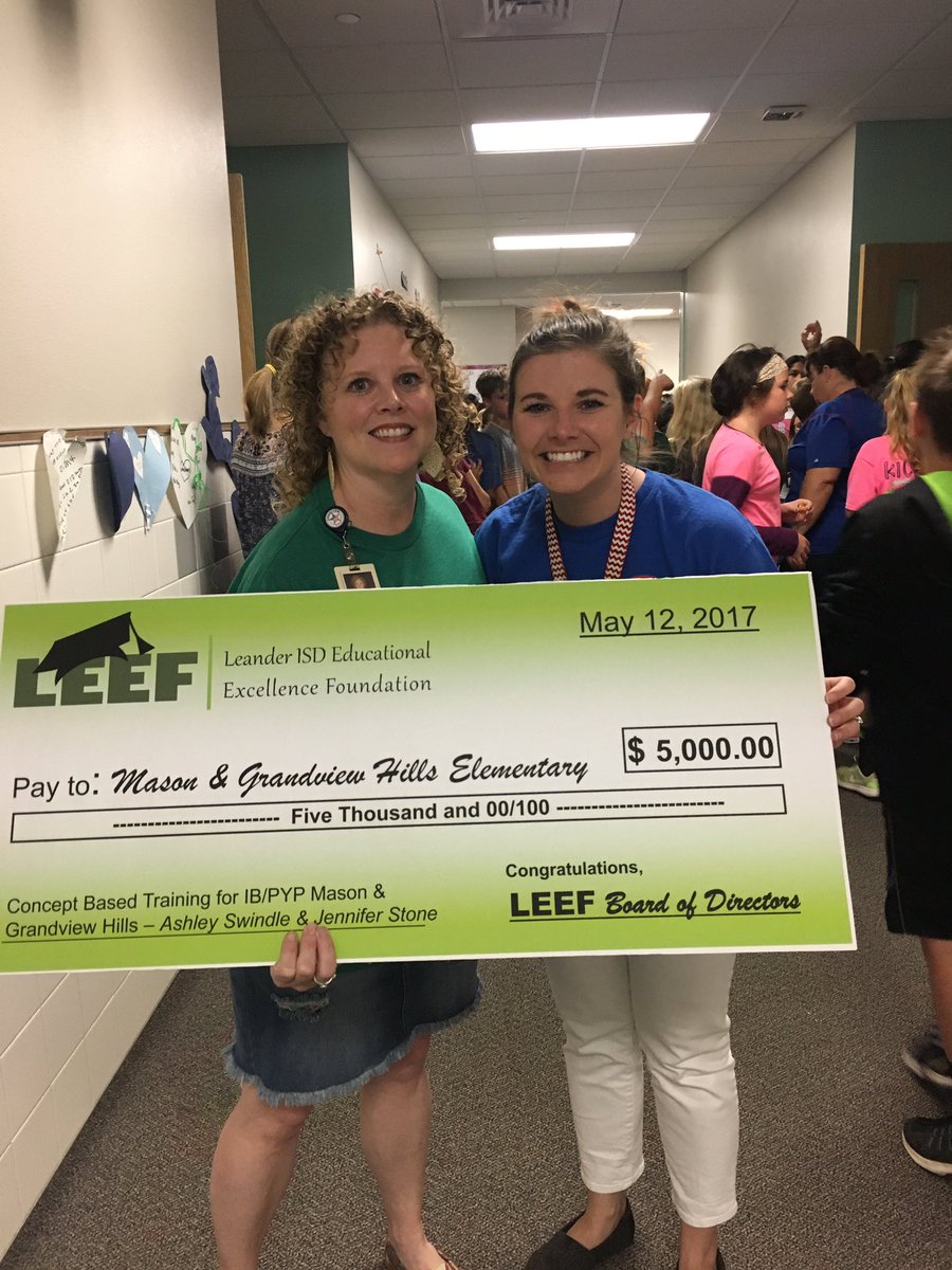 MrsStoneIBMason's tweet photo. Yay for Mason and Grandview Hills winning the LEEF grant! Congrats @SwindleAshley, we did it!!! #storyofmason https://t.co/oVSAsIVdhd