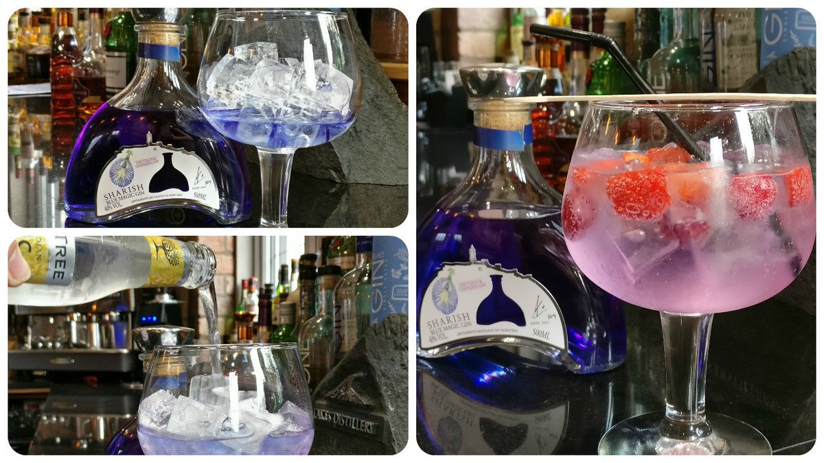 TheLythValley's tweet image. We love our new colour changing gin! Come and give it a try! #LythValleyInn #GinLovers #SpringGin #FridayFeeling