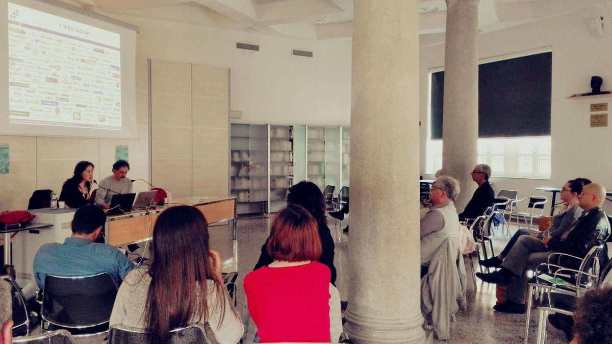 BibMonfalcone's tweet photo. Le #app 2.0 ed il progetto #UnEbookAmatrice sono stati i protagonisti dell'appuntamento odierno della rassegna #Parliamodisocial #Sasweb https://t.co/bpwXOqHezK
