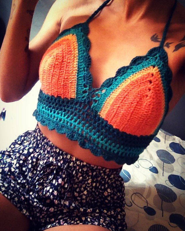 JessicaTereza1's tweet photo. Top croppet finalizado 👙
#coisasdajessy #novidades #crochet #crochetando #modaverao #croppet https://t.co/30gIoOXkgj