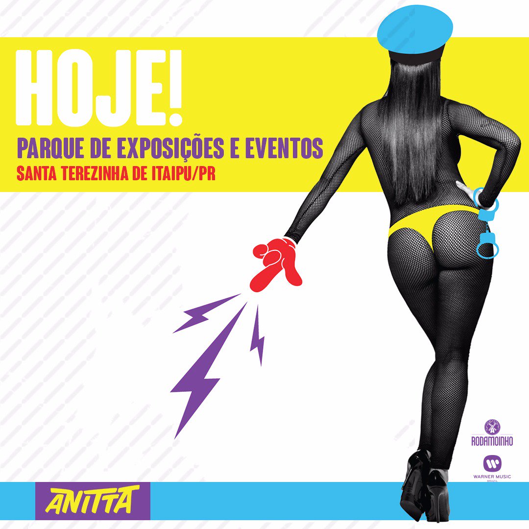 Hoje tem show em Santa Terezinha de Itaipu/PR. vamossss