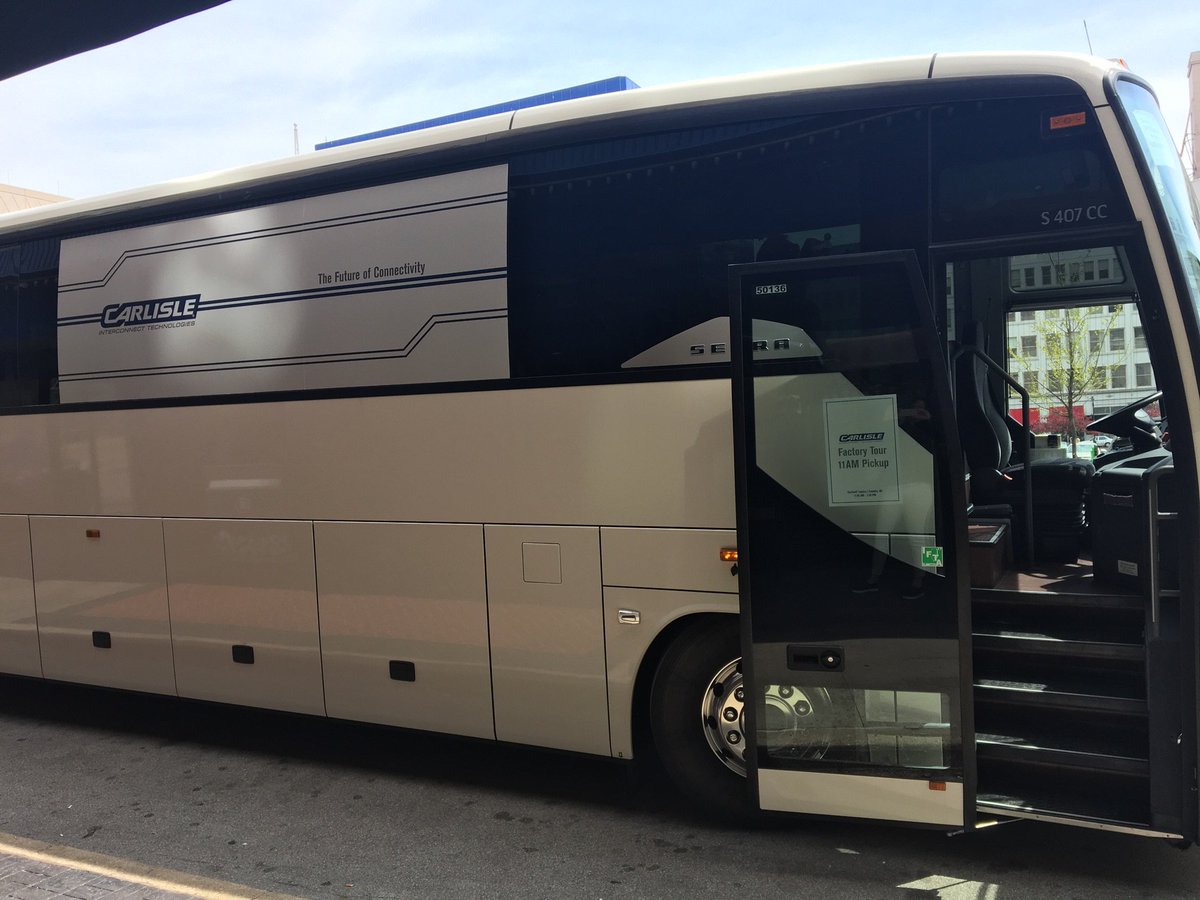 AmphenolCIT's tweet image. Great time hosting AMC last week! Thank you factory tour attendees and congrats to Michael Finkenberger, #revealthefuture contest winner!