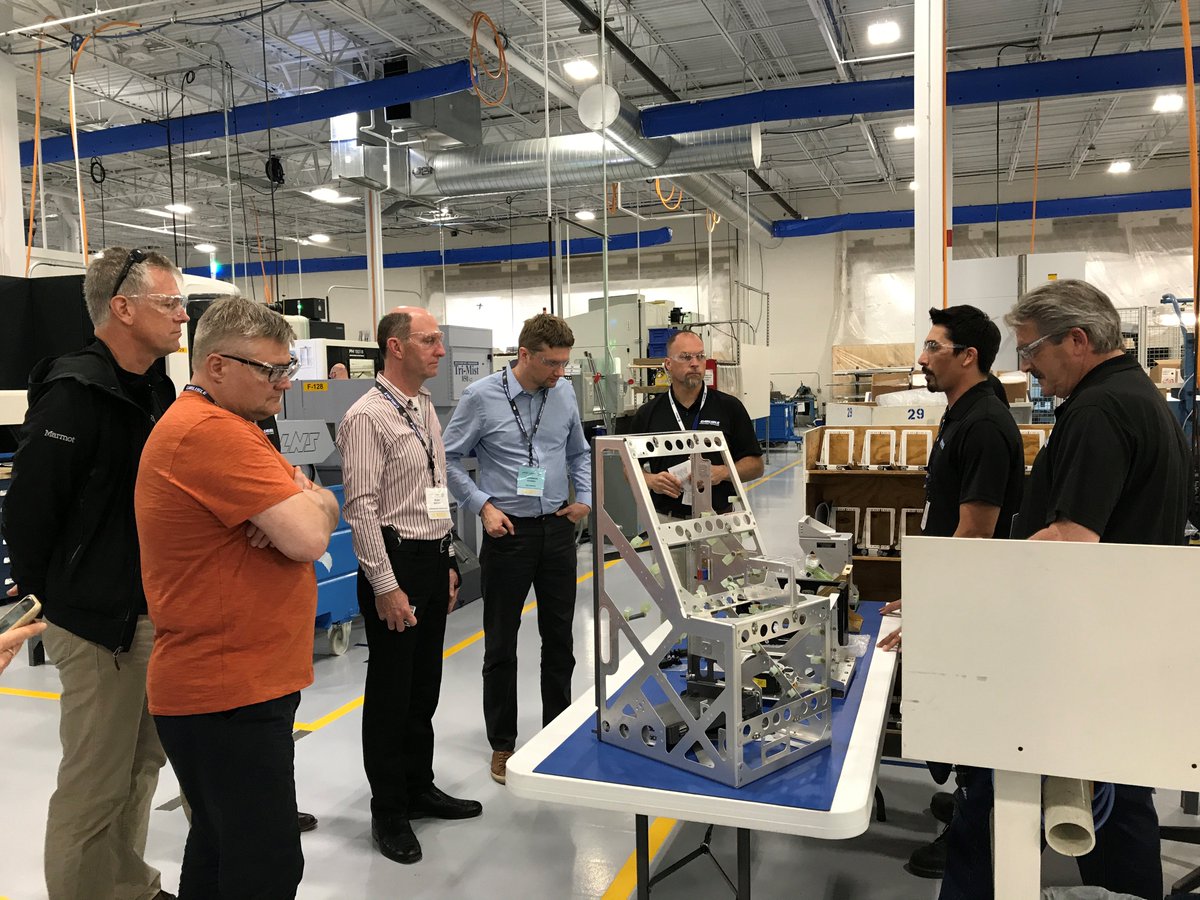 AmphenolCIT's tweet image. Great time hosting AMC last week! Thank you factory tour attendees and congrats to Michael Finkenberger, #revealthefuture contest winner!