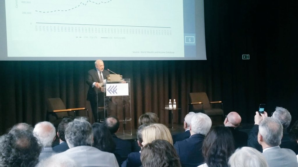 La diseguaglianza non è un destino. La lettura del #Nobel <a href="/JosephEStiglitz/">Joseph E. Stiglitz</a> su #lavoro e #diseguaglianza. <a href="/AdeccoGroupITA/">The Adecco Group ITA</a> #MilanoTalks