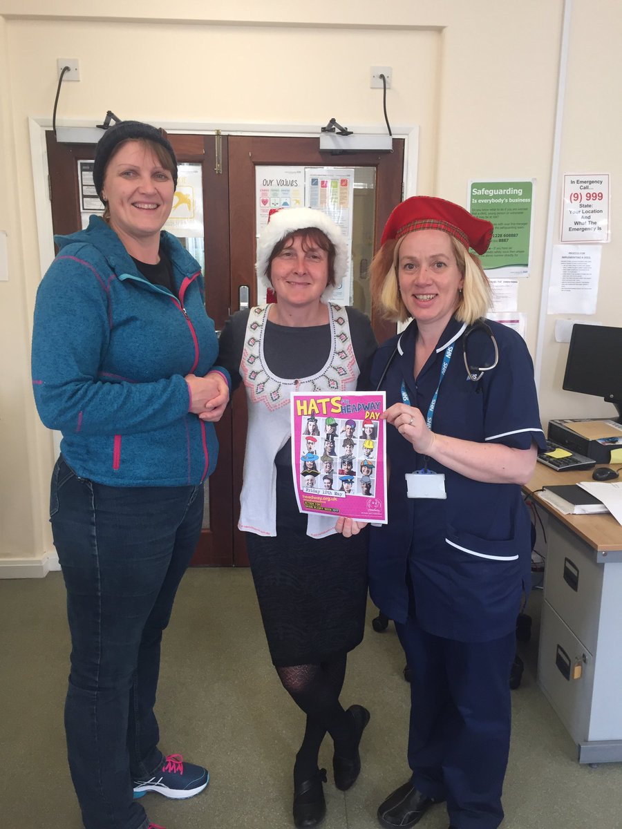 CUMBRIA ABI TEAM (@abicumbria) on Twitter photo Eden Ward team raising awareness of TBI #hatsforheadway #ActionForBrainInjuryWeek #greatteam #greatleader @CPFTNHS <a href="/HeadwaySCumbria/">HeadwaySouthCumbria</a> Eden Ward team raising awareness of TBI #hatsforheadway #ActionForBrainInjuryWeek #greatteam #greatleader @CPFTNHS <a href="/HeadwaySCumbria/">HeadwaySouthCumbria</a>