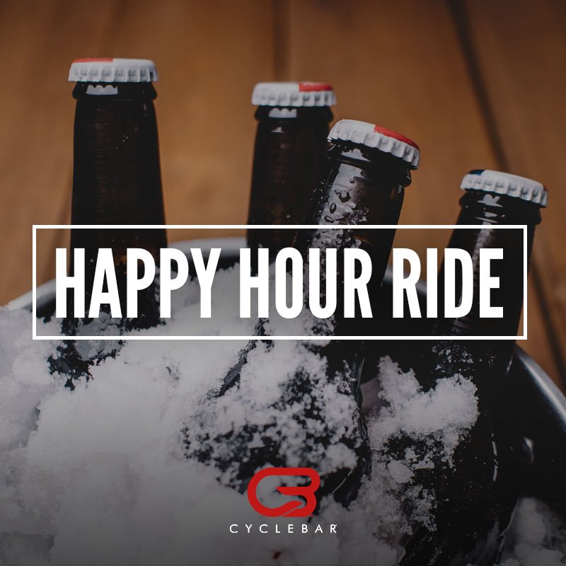 TGIF! Ride into the weekend at Sarah's happy hour ride tonight at 5:30pm!

Book your bike here: bit.ly/2q9QFuk