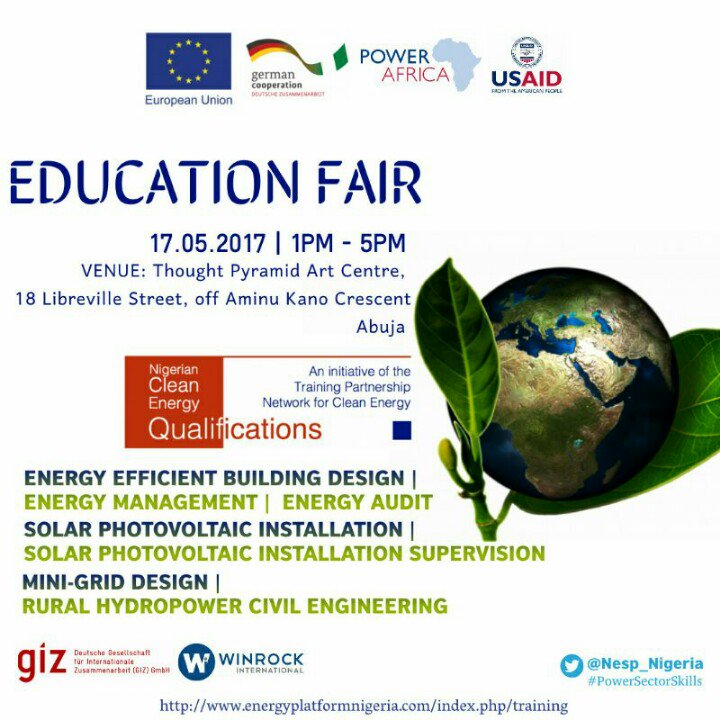 EMPIRE_ABUJA's tweet photo. The EDUCATION FAIR on the 17th of May is sure to be an event you cannot miss https://t.co/w4hPfd9z4l #PowerSectorSkills https://t.co/yOeAeCjCh3