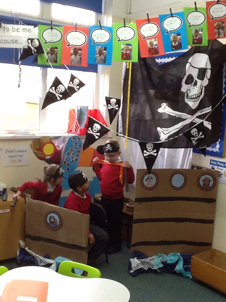 gshepherd_s's tweet photo. Argh argh argh, it's the Pirates' life for me.. #usingourimagination #pirateship #workingtogether #roleplay @Rockingham_News https://t.co/zjHVdQtEKt