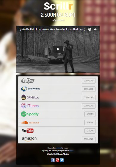 scrill_la's tweet photo. @SyAriDaKid Da Kid - 2 Soon (Album) | (#StreamingLinks) @Scrillr https://t.co/Krx8kqXN33 https://t.co/vlCsfzJXh6