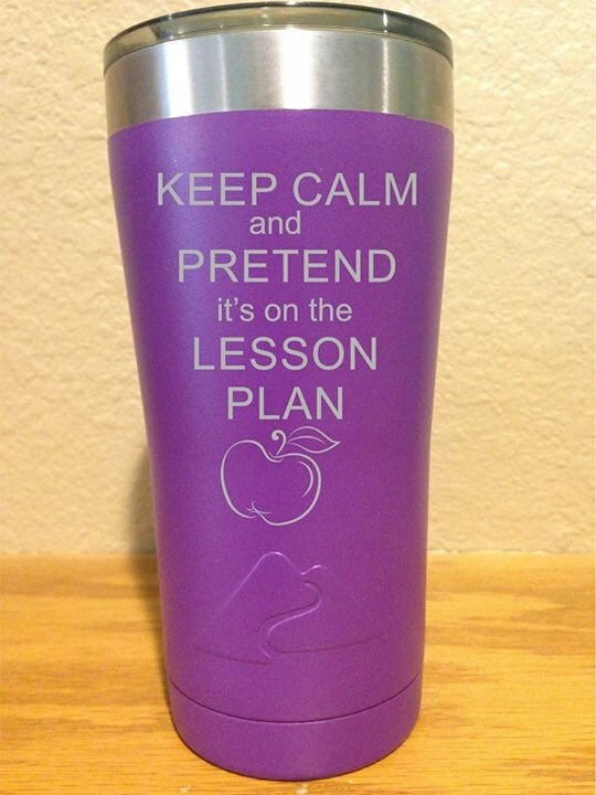 lspp83's tweet photo. Teacher gift. $16.99. Laser engraved 20 oz Ozark Tumbler. Message us with tumbler color and design wanted. Ends May19. Order now. https://t.co/SXhpYdaF3c
