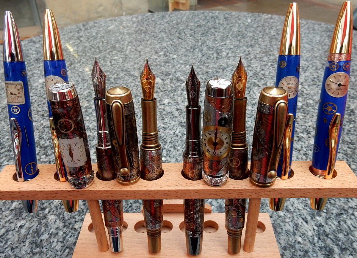 A bit of #casting this week and finished with these. All ready for the Cambridge #penshow on Sunday