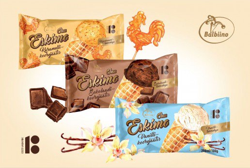 Balbiino tegi EV100 puhul juubelijäätised! Milline on Sinu lemmik?  #EV100 #kukekomm #onueskimo #Balbiino bit.ly/2qcJ5Ni