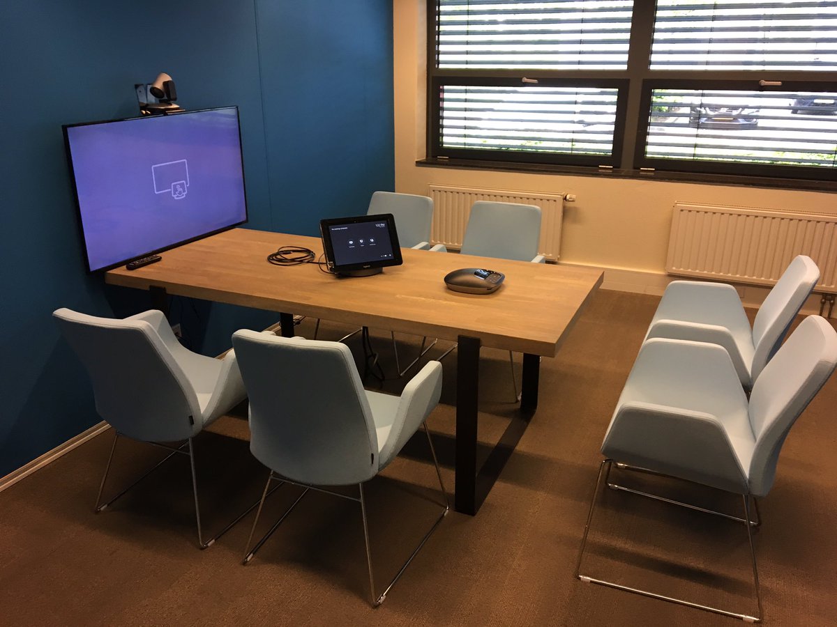 VideobutlerNL's tweet photo. Nieuw op het @AdamSciencePark : Skype Room van @Misco_Solutions @LogitechNL @MATRIXIC en @VideobutlerNL in #Matrix_III #TeamUp https://t.co/75GWXDWyue