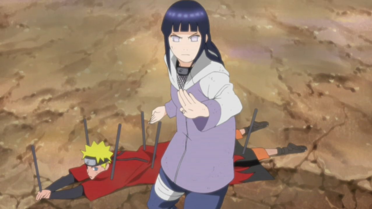 - Hinata to Naruto.
