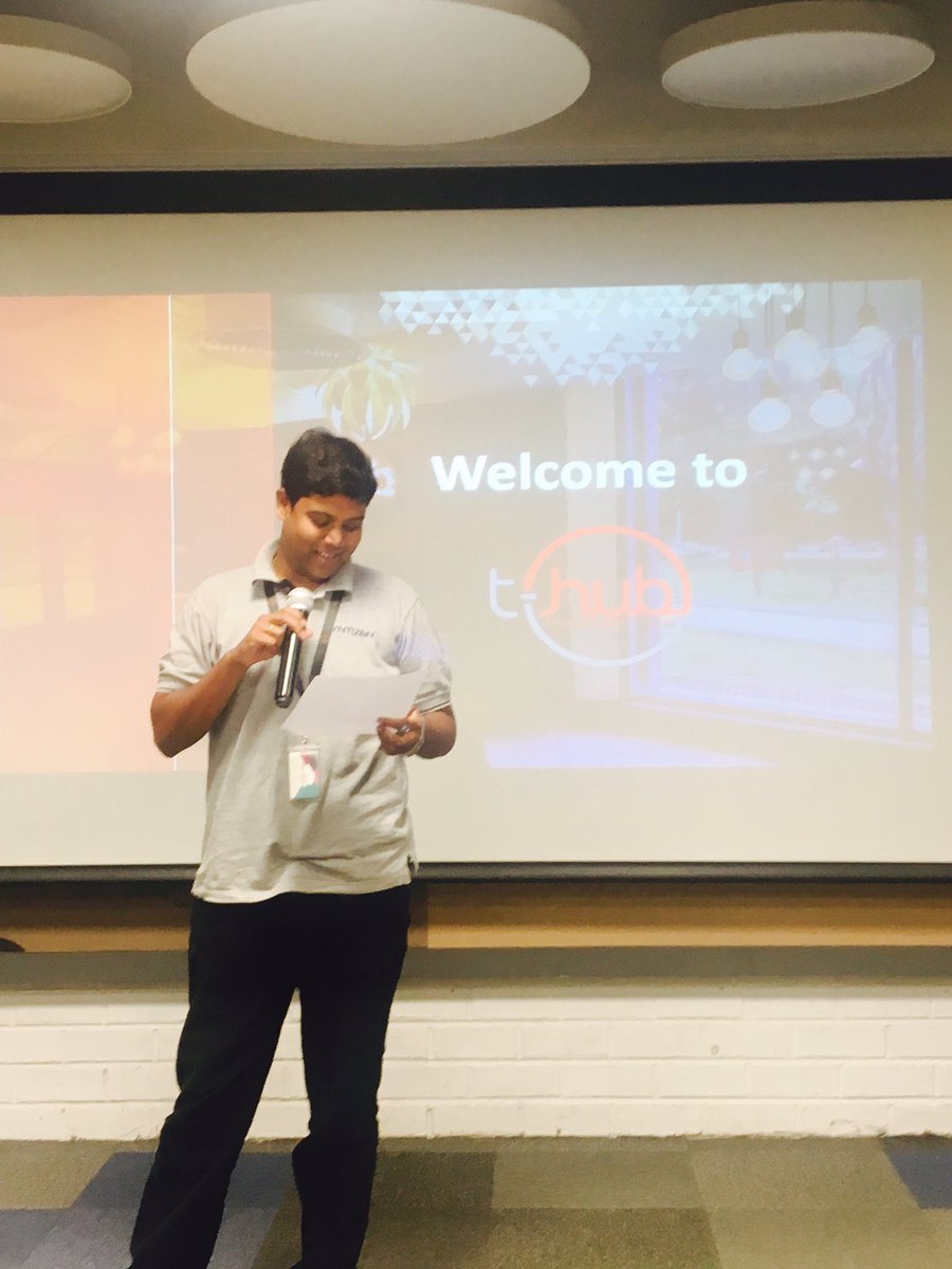 vamsik2k's tweet photo. Think Big.. Fly High.. @THubHyd thanks for on boarding us.. #orientationday #THub #Syntizen #Way2go https://t.co/YE17dV5txu
