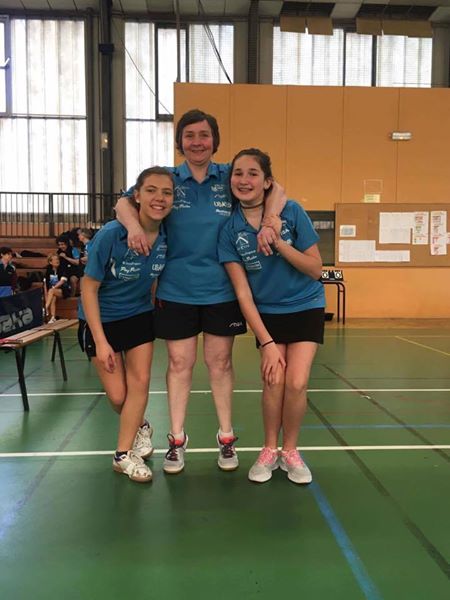 USKB_Ping's tweet photo. #D1Dames de @USKB_Ping termine 1ère de poule et monte en #PRDames : bravo les filles... Entraînement en prévision pour la saison prochaine ! https://t.co/BlbqBg84vn