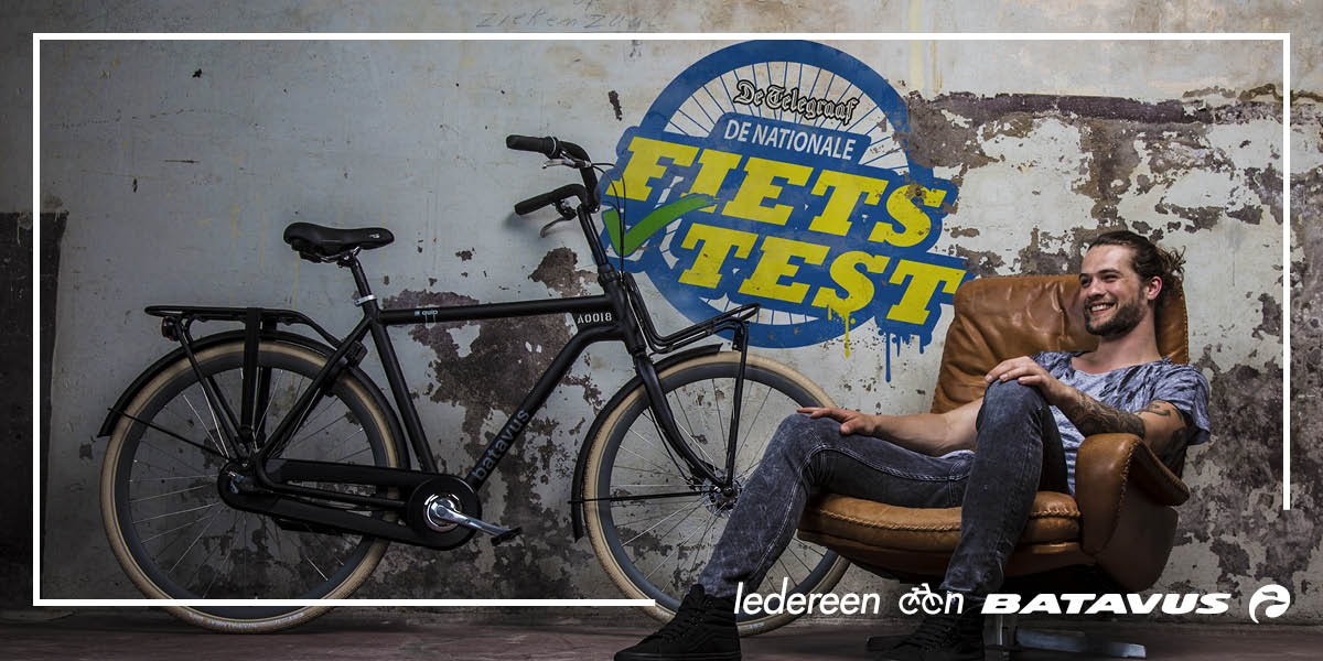 De #Quip, na 2016 nu ook #testwinnaar2017 in de Nationale Fietstest, De Telegraaf! Hij is er ook voor dames. Leuk voor je moeder? #Moederdag