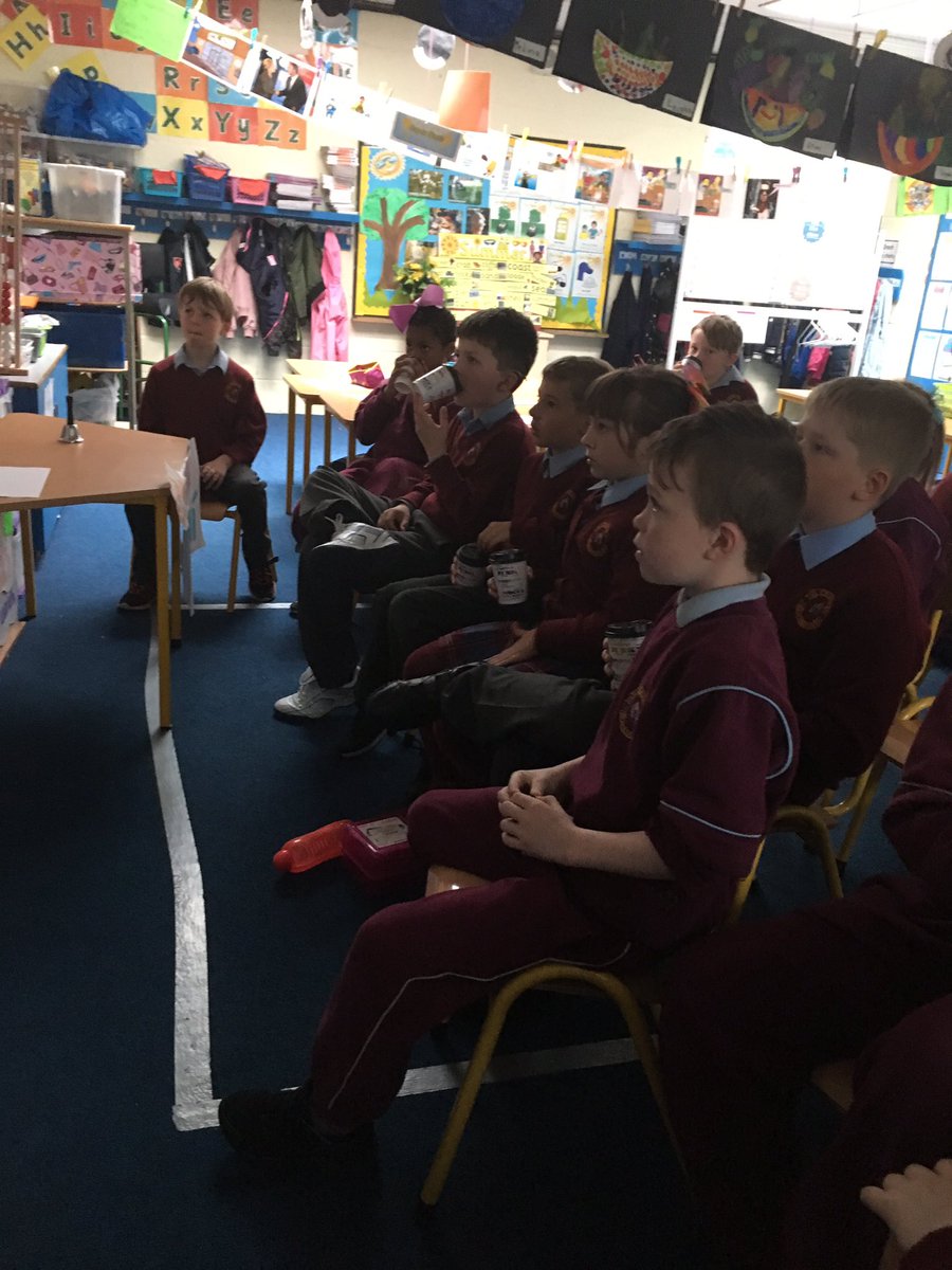 Room12Cronans's tweet photo. Ms. Howard taught us a poem today about the perfect cup of hot chocolate. As a treat we made it and are enjoying it before our big day!🤗 https://t.co/avbKyRO1bG