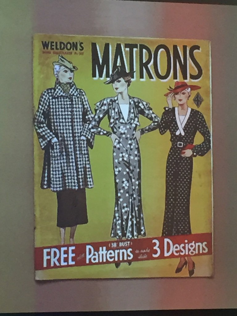 ccd2017's tweet photo. "Now you are a matron how do you want to dress!!" or fancy some outside underwear? if you have wider hips! #ccd2017 https://t.co/Qwr6QUnV96