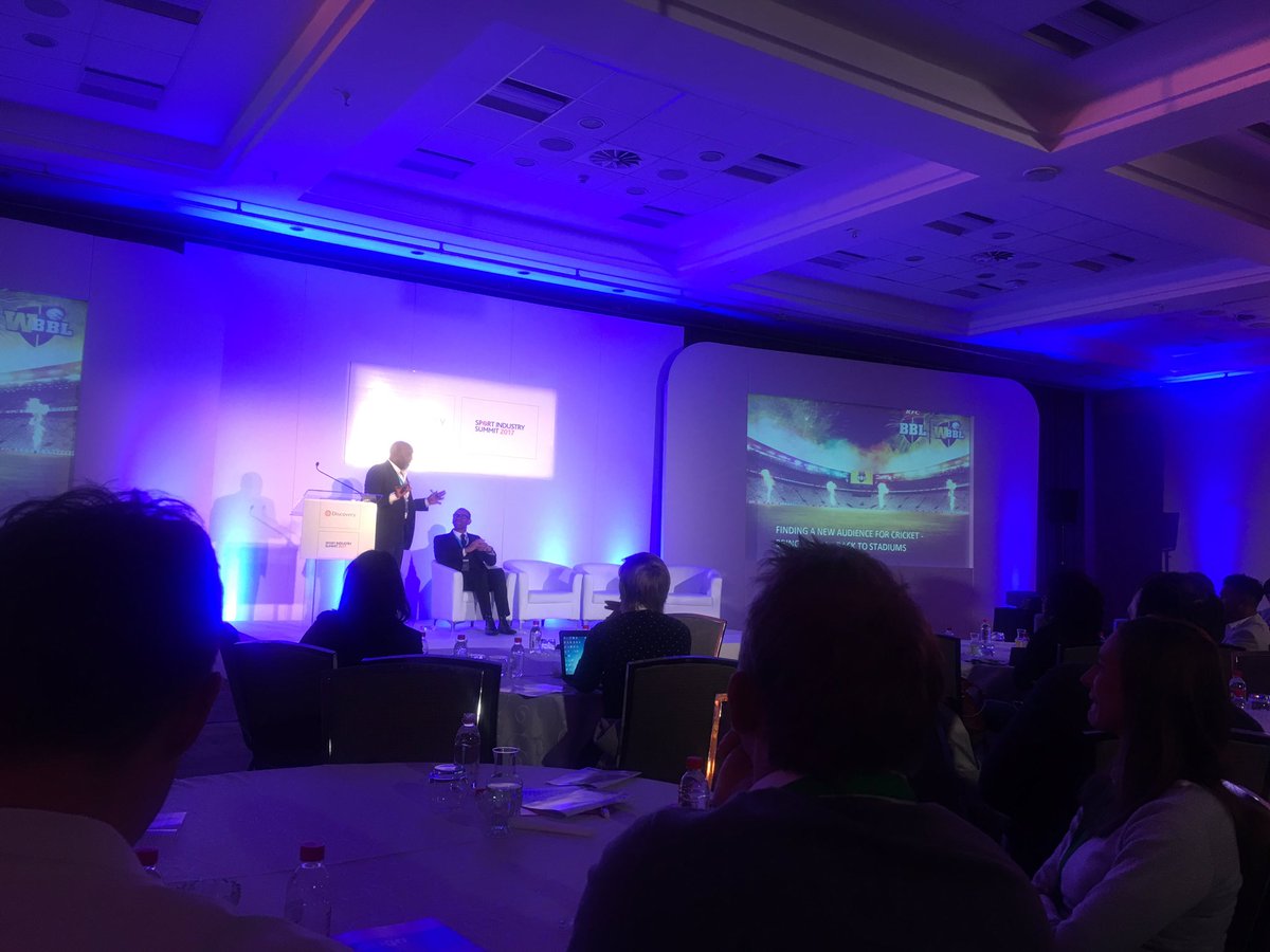 #goosebumps <a href="/SportIndustrySA/">SportIndustryGroupSA</a> Ben Amarflo <a href="/CricketAustrala/">CricketAustralia</a> as he unpacks strategy to "finding our fans for tomorrow #family #fun #entertain"