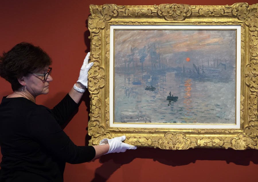 Le célèbre tableau "Impression, soleil levant" de Claude Monet nous a rejoint, pour un mois, la presse en parle sur: bit.ly/2pFtzYB